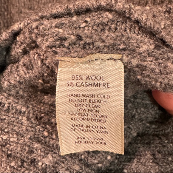 Margaret O’Leary Wool Cashmere Sweater Cardigan M - Picture 4 of 7